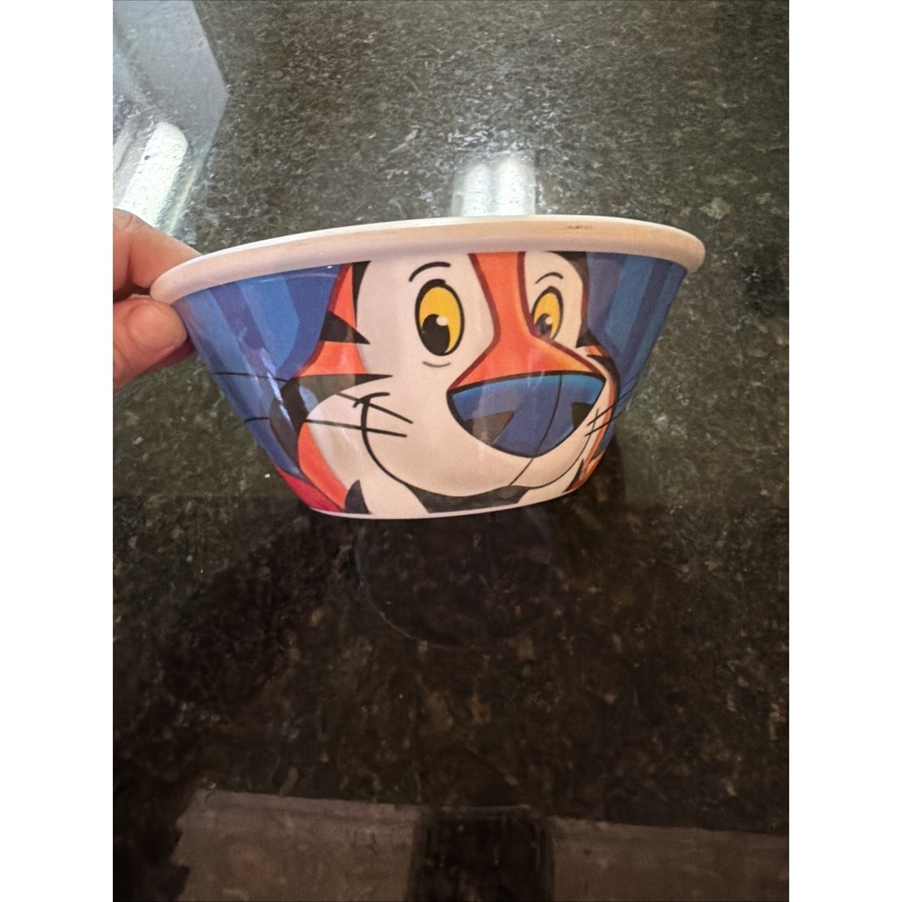 Tony The‎ Tiger Kelloggs Frosted Flakes Retro Collectible Plastic Cereal Bowl